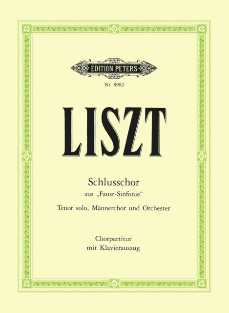 Schlusschor from Faust Symphony