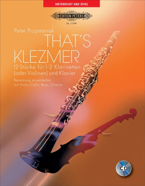 That's Klezmer for clarinet(s) & piano