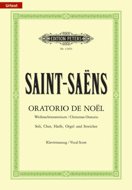 Oratorio de Noel (Christmas Oratorio) Op. 12 (Vocal Score)