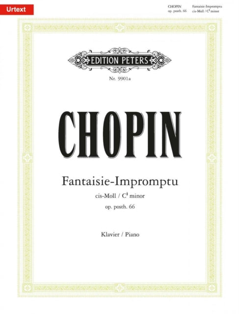 Book cover of: Fantaisie-Impromptu in C sharp minor Op. posth. 66