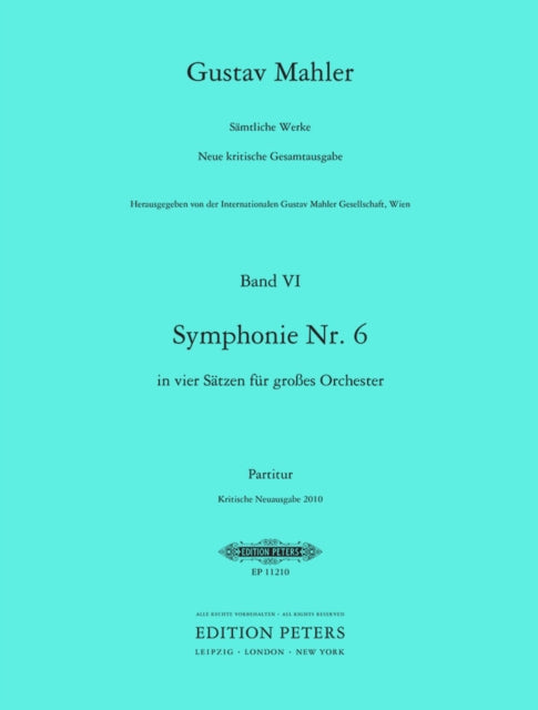 Book cover of: Symphony No. 6 (2010 Edition)