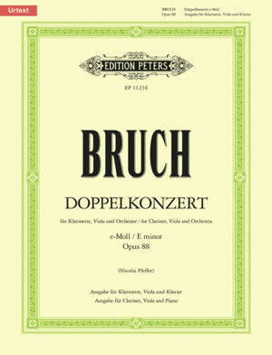 Double Concerto for Clarinet (Violin), Viola & Orchestra