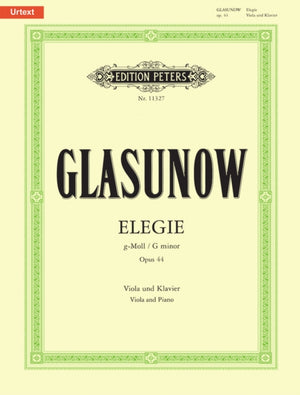 Elegie for viola & piano Op.44