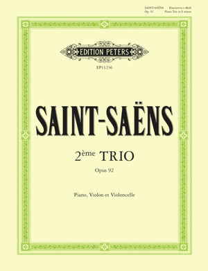 Piano Trio No. 2 in E Minor Op.92