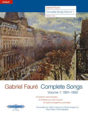 Complete Songs Volume 1, 1861-1882 (Medium Voice)