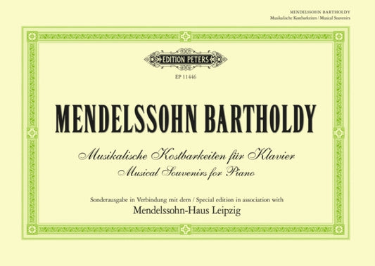 Book cover of: Musical Souvenirs for Piano