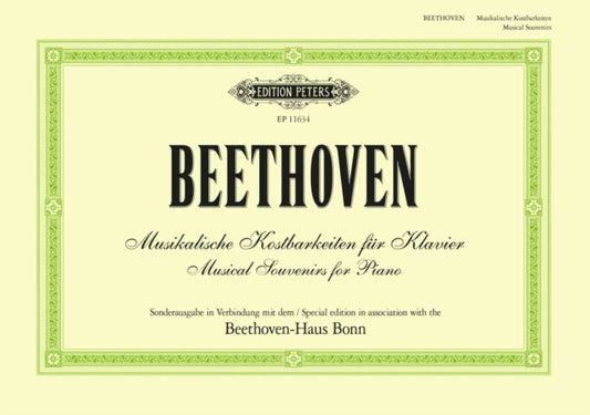 Book cover of: Musical Souvenirs for Piano