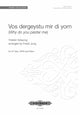 Book cover of: Vos dergeystu mir di yorn (Why do you pester me)