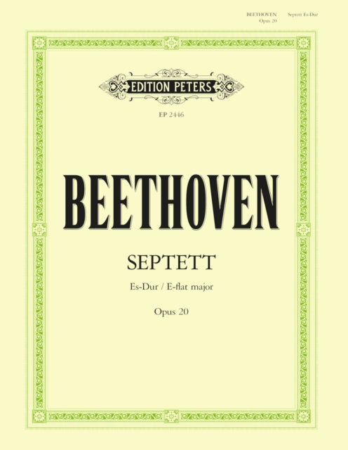 Book cover of: Septet in E flat Op.20