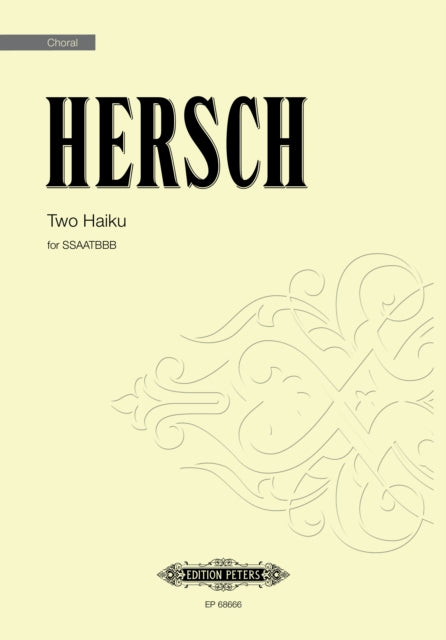 Book cover of: Two Haiku