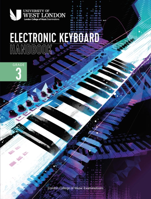 Book cover of: London College of Music Electronic Keyboard Handbook 2021 Grade 3