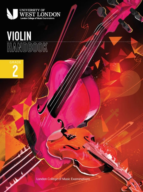 Book cover of: London College of Music Violin Handbook 2021: Grade 2