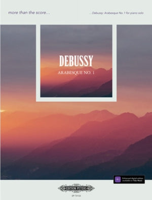 more than the score...Debussy: Arabeque No. 1