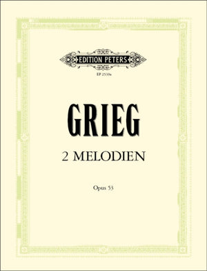 Two Melodies Op.53 (score and parts)
