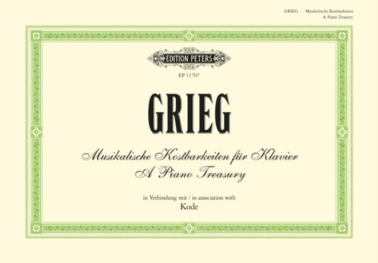 Book cover of: Grieg: A Piano Treasury