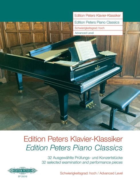 Book cover of: Edition Peters Piano Classics: Advanced Level