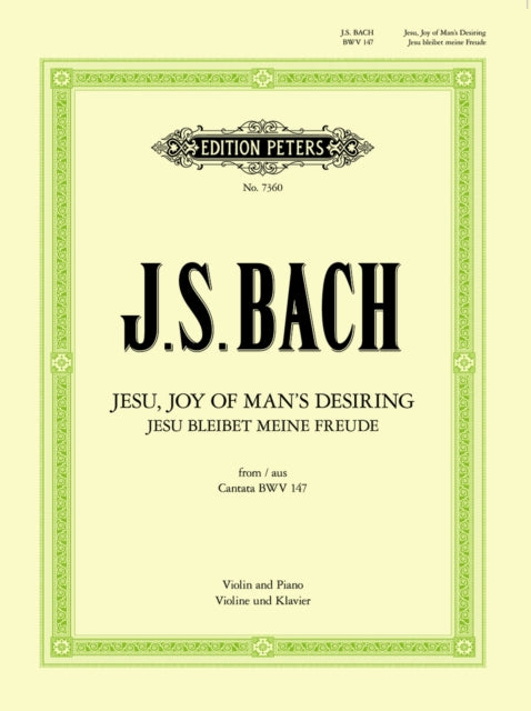 Jesu, Joy of Man's Desiring