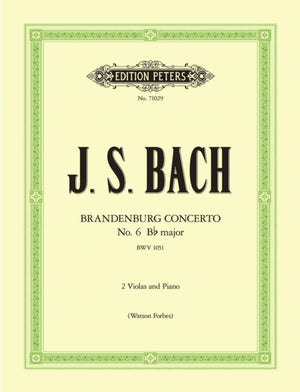 Brandenburg Concerto No. 6 B Flat BWV 1051