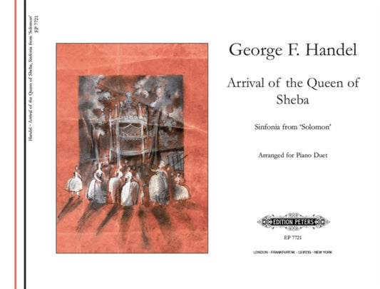Book cover of: Arrival of the Queen of Sheba