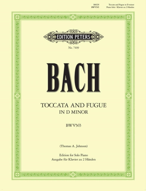 Book cover of: Toccata & Fugue in D minor BWV 565