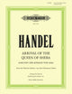 Book cover of: Arrival of the Queen of Sheba