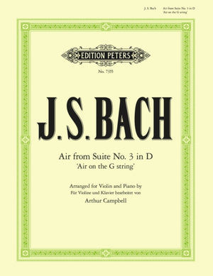 Air on the G String from Orchestral Suite No. 3 in D
