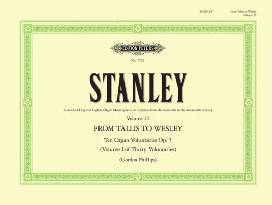 Book cover of: 10 Voluntaries Op.5