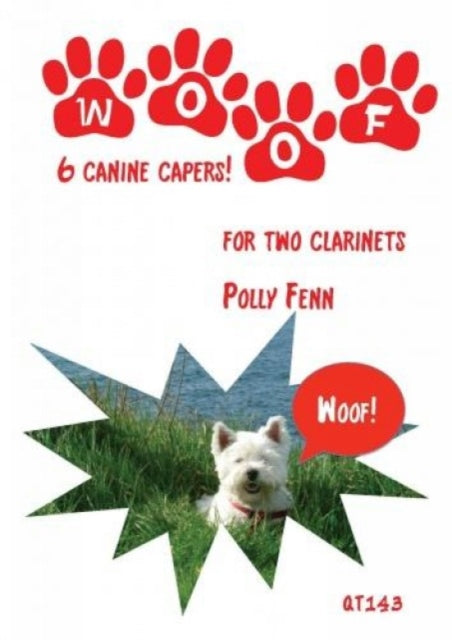 Book cover of: Woof!: 6 Canine Capers