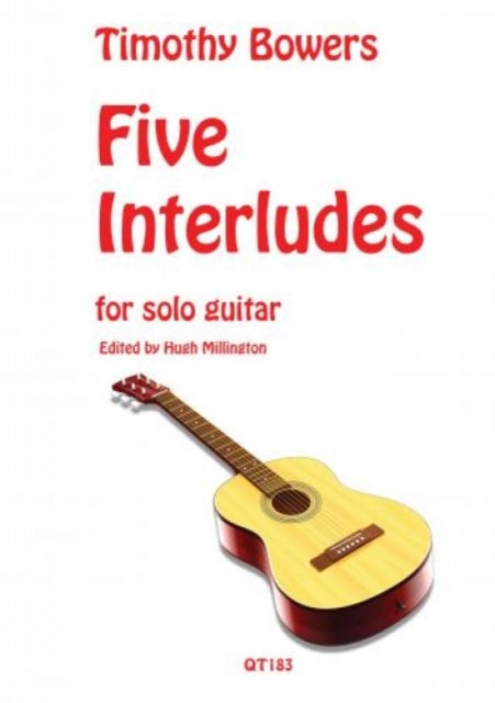 Book cover of: Five Interludes for Solo Guitar
