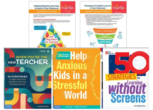 Book cover of: 5 Essential Resources for New Teachers. By: Multiple Authors