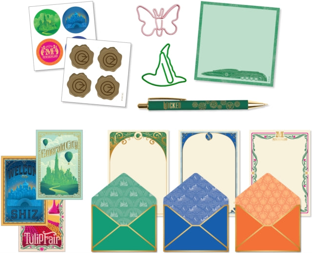 Book cover of: Wicked Deluxe Stationery Set