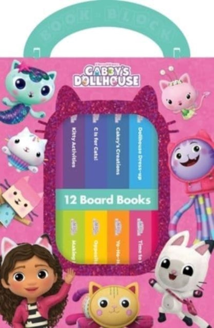 Book cover of: DreamWorks Gabby's Dollhouse 12 Board Books