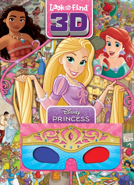 Book cover of: Disney Princess: Look and Find 3D