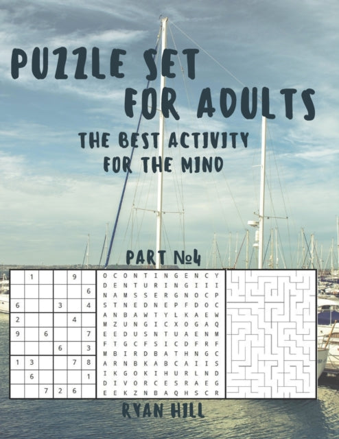 Book cover of: Puzzle set for adults. By: Ryan Hill