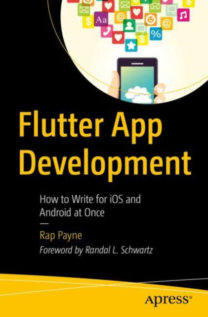 Book cover of: Flutter App Development. By: Rap Payne