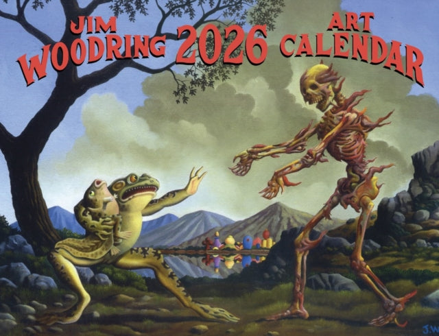 Book cover of: Jim Woodring 2026 Wall Calendar