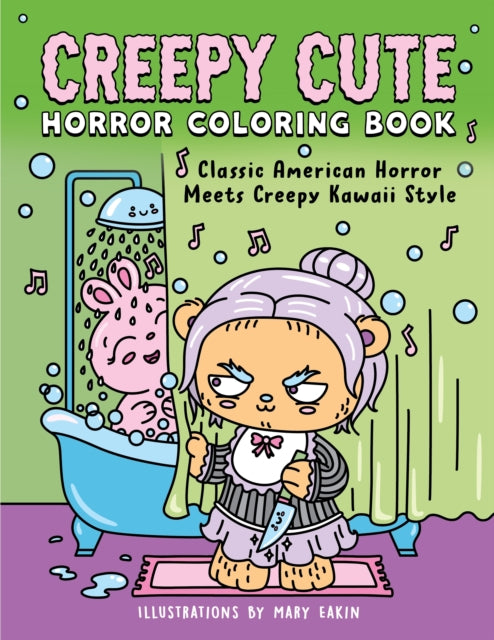 Book cover of: Creepy Cute Horror Coloring Book