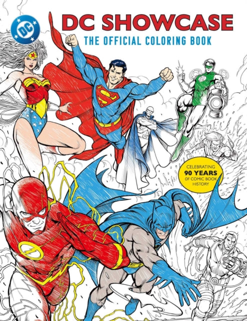 DC Showcase, The Official Coloring Book 9798886635737 Insight Insight Editions