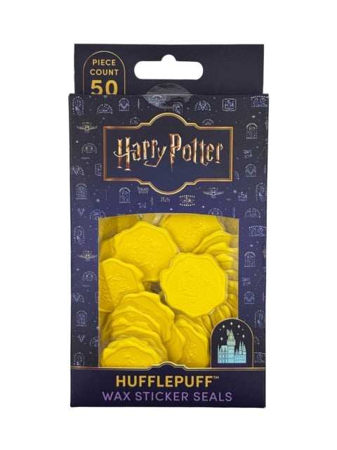 Book cover of: Harry Potter: Hufflepuff Wax Sticker Seals (Set of 50)