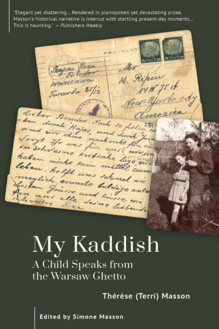 Book cover of: My Kaddish. By: Thérèse (Terri) Masson
