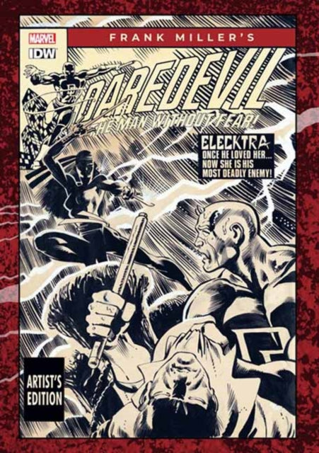 Book cover of: Frank Miller's Daredevil Artist's Edition. By: Roger Mckenzie