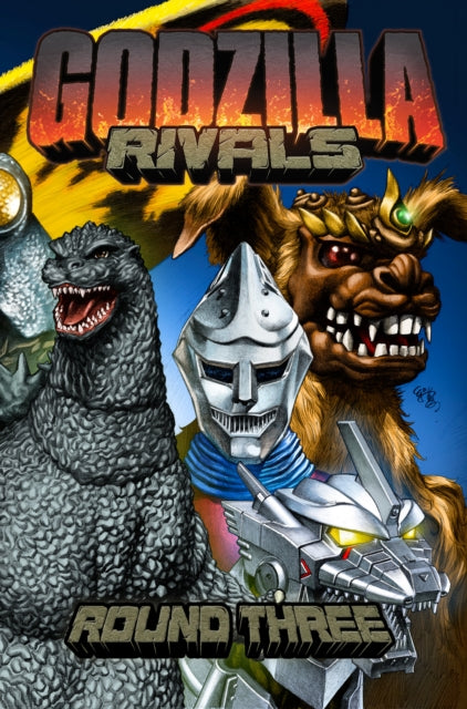 Book cover of: Godzilla Rivals: Round Three. By: Mark Martinez