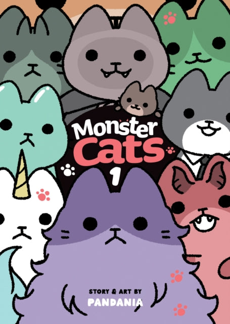 Book cover of: Monster Cats Vol. 1. By: PANDANIA