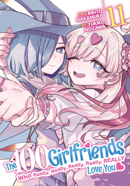 Book cover of: 100 Girlfriends Who Really, Really, Really, Really, Really Love You Vol. 11. By: Rikito Nakamura