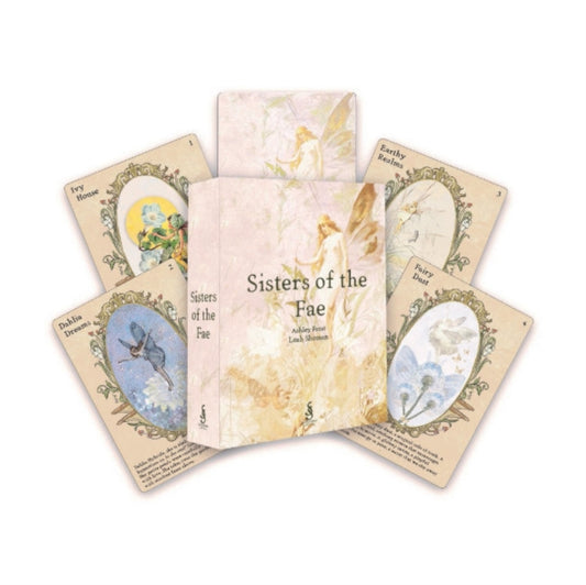 Sisters of the Fae, Explore the portals of the fae and fly into the earthly realms (33 Full-Color Cards and 80-Page Full-Color Guidebook) 9798987986653 Leah Shoman