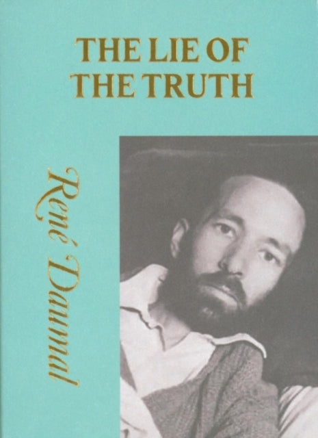 Book cover of: LIE OF THE TRUTH. By: René Daumal